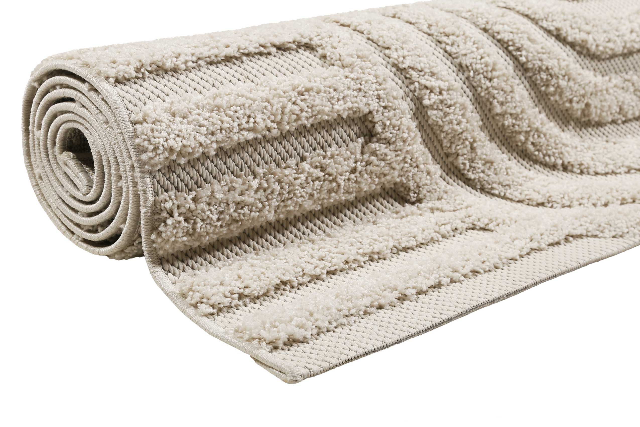 Esprit Teppich In- und Outdoor Creme Beige "Miles"