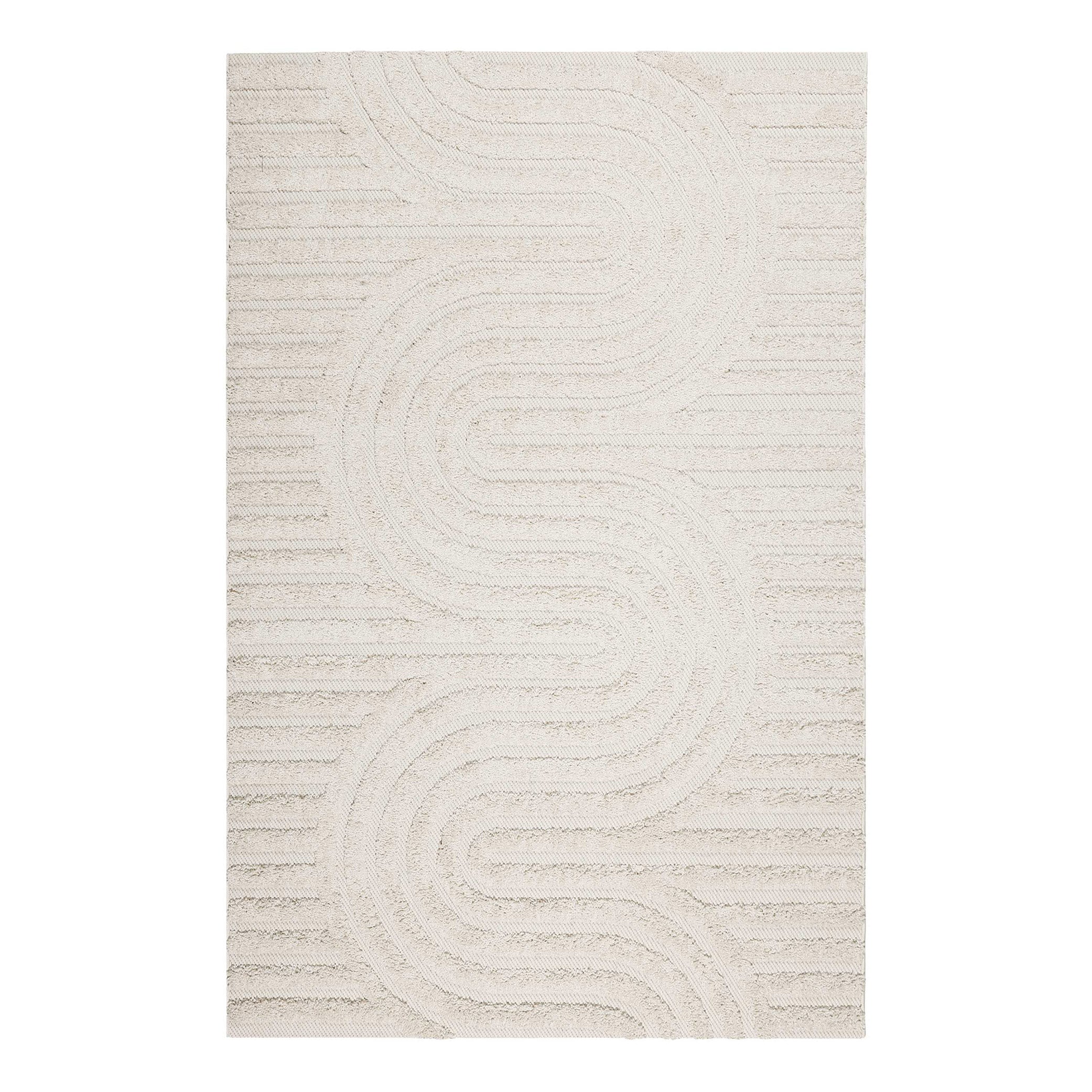 Esprit Teppich In- und Outdoor Creme Beige "Miles"