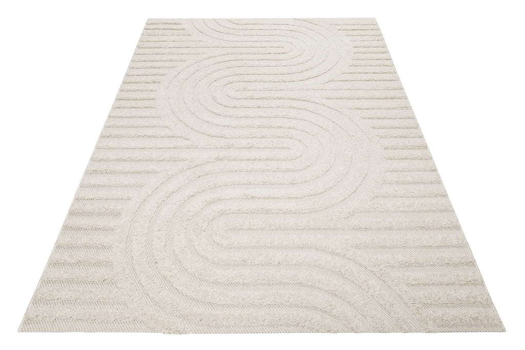 Esprit Teppich In- und Outdoor Creme Beige "Miles"