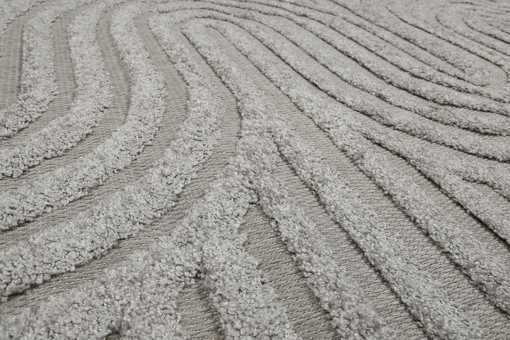 Esprit Teppich In- und Outdoor Grau "Miles"