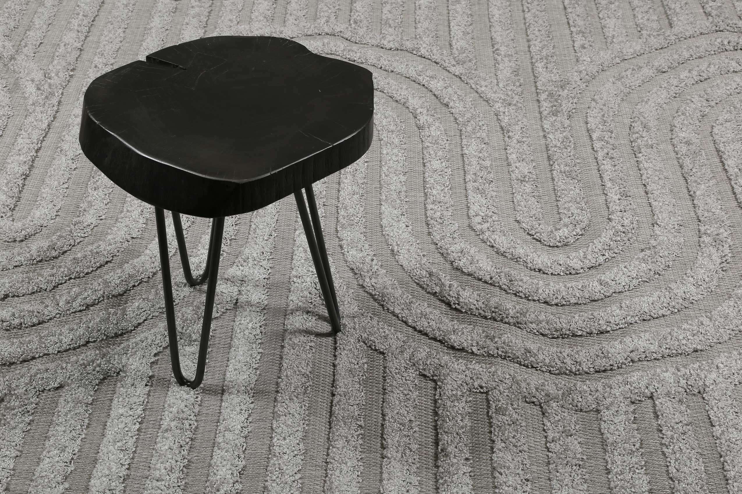 Esprit Teppich In- und Outdoor Grau "Miles"