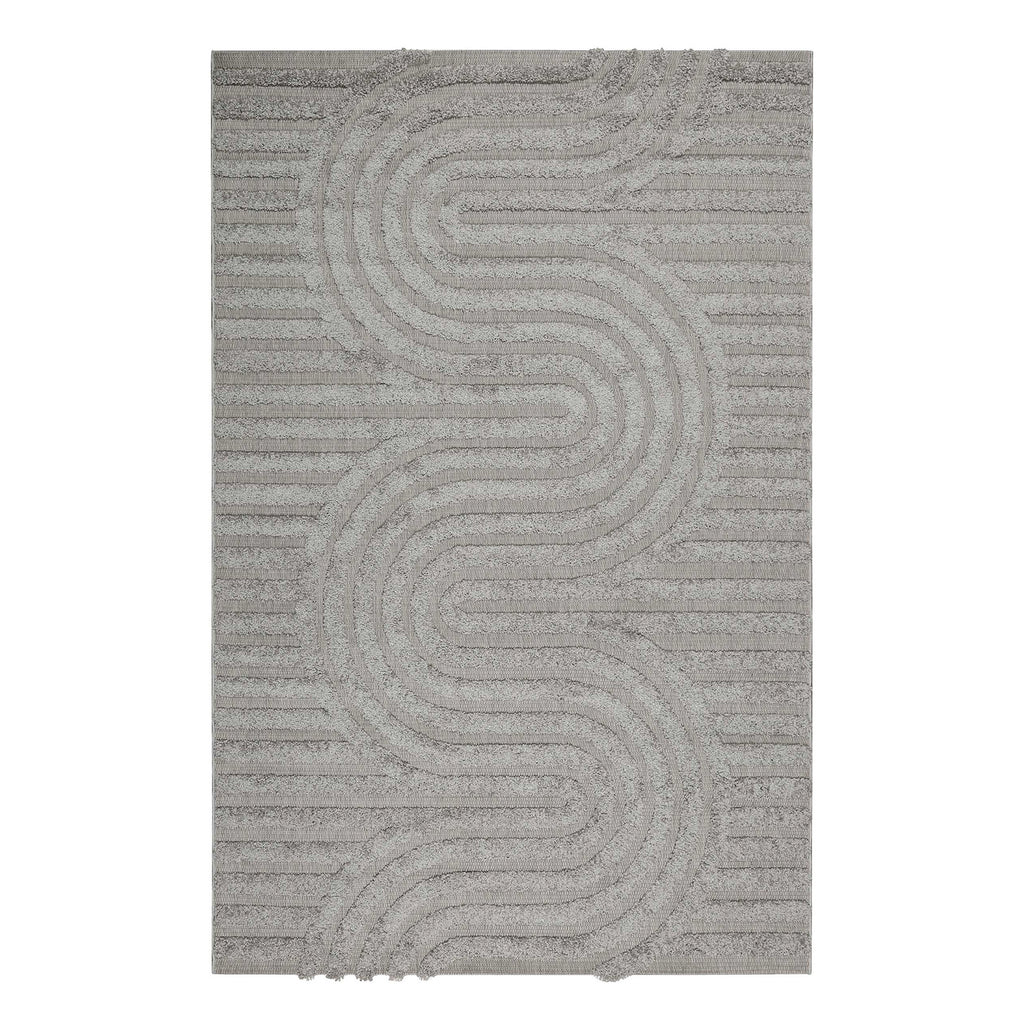 Esprit Teppich In- und Outdoor Grau "Miles"