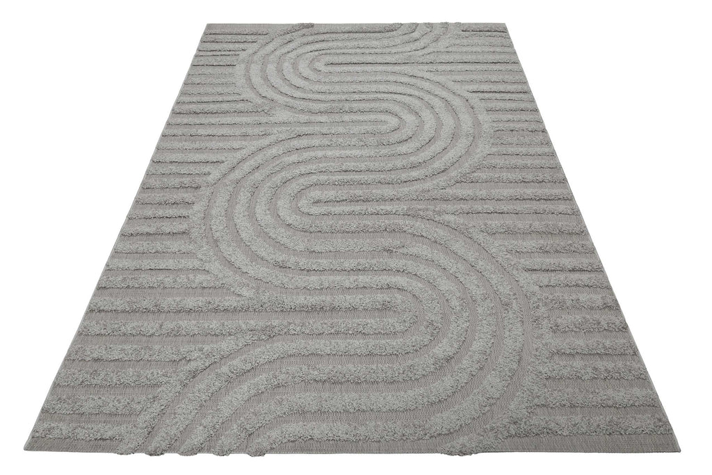 Esprit Teppich In- und Outdoor Grau "Miles"