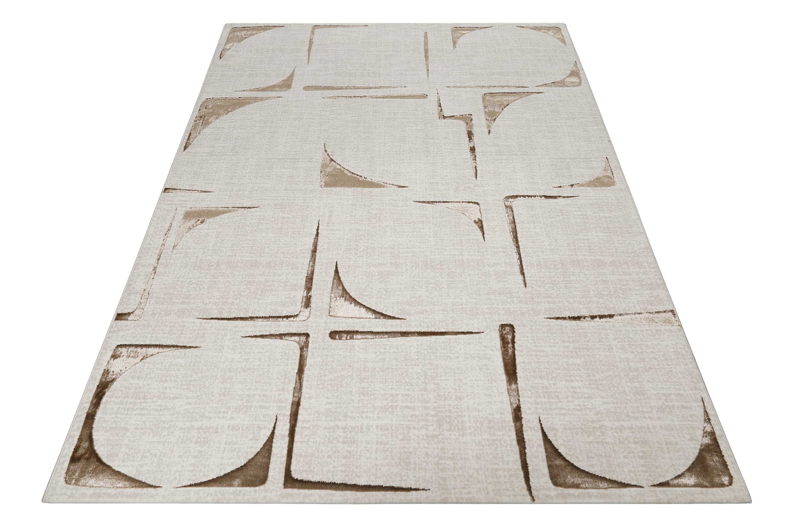 Esprit Teppich Creme Beige meliert "Nelle"
