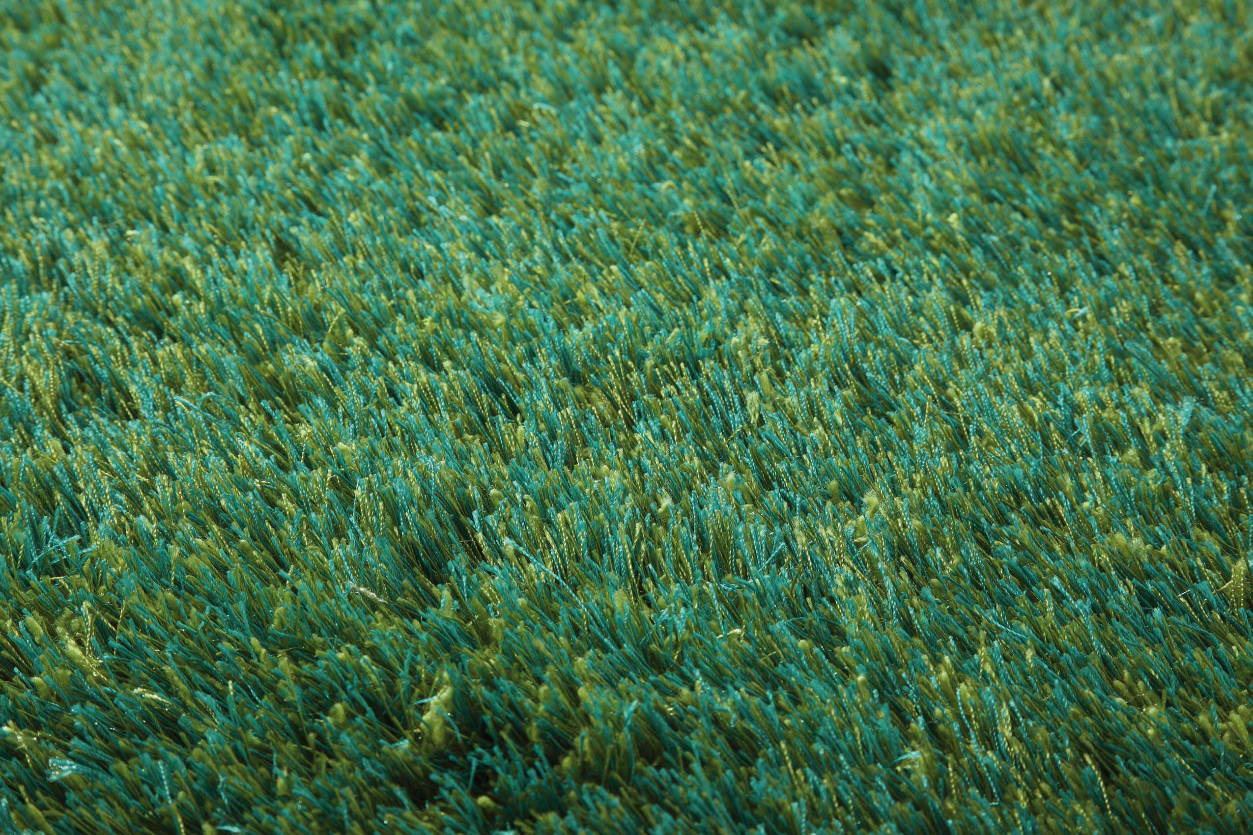 Esprit Hochflor Teppich Grün "New Glamour"