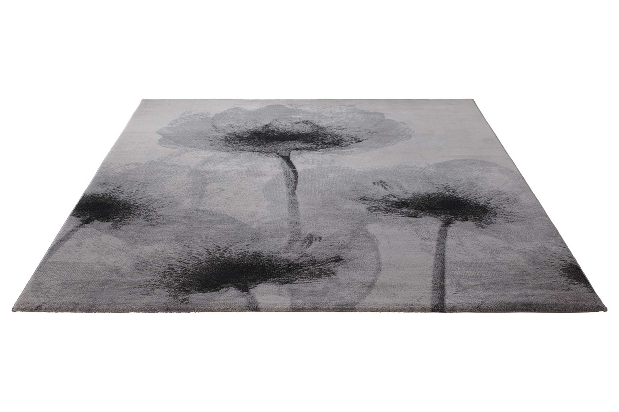 Esprit Teppich Grau Anthrazit Kurzflor "Night Shade"