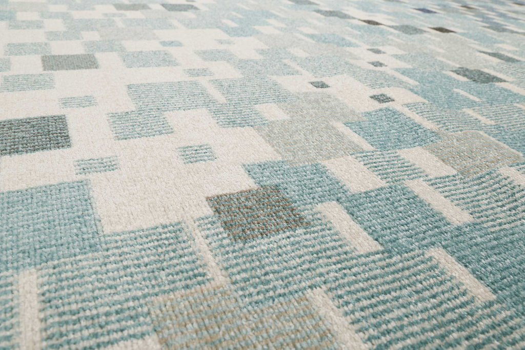 Esprit Teppich In- und Outdoor Blau Grün "Pacific"