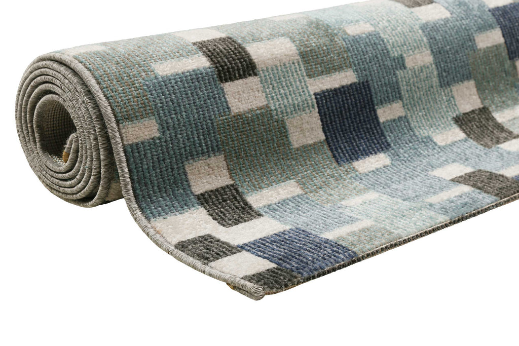 Esprit Teppich In- und Outdoor Blau Grün "Pacific"
