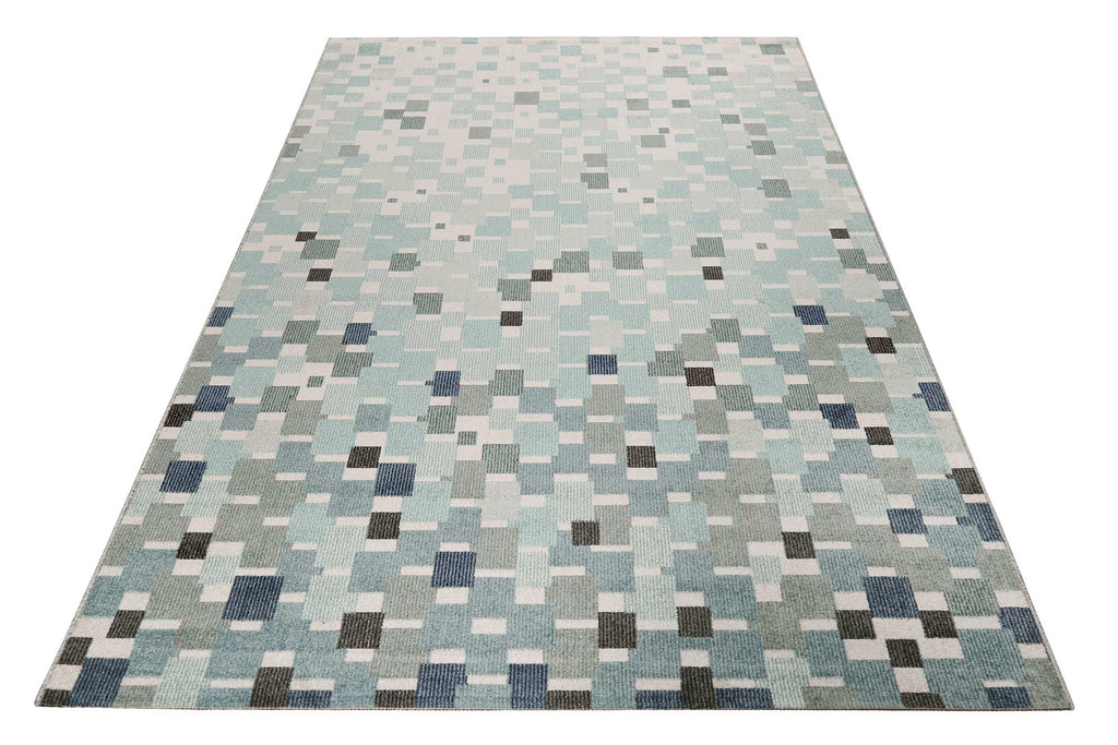 Esprit Teppich In- und Outdoor Blau Grün "Pacific"