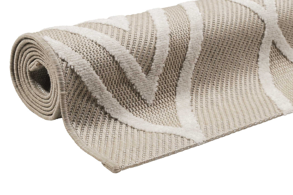 Esprit Teppich In- und Outdoor Beige "Rave"