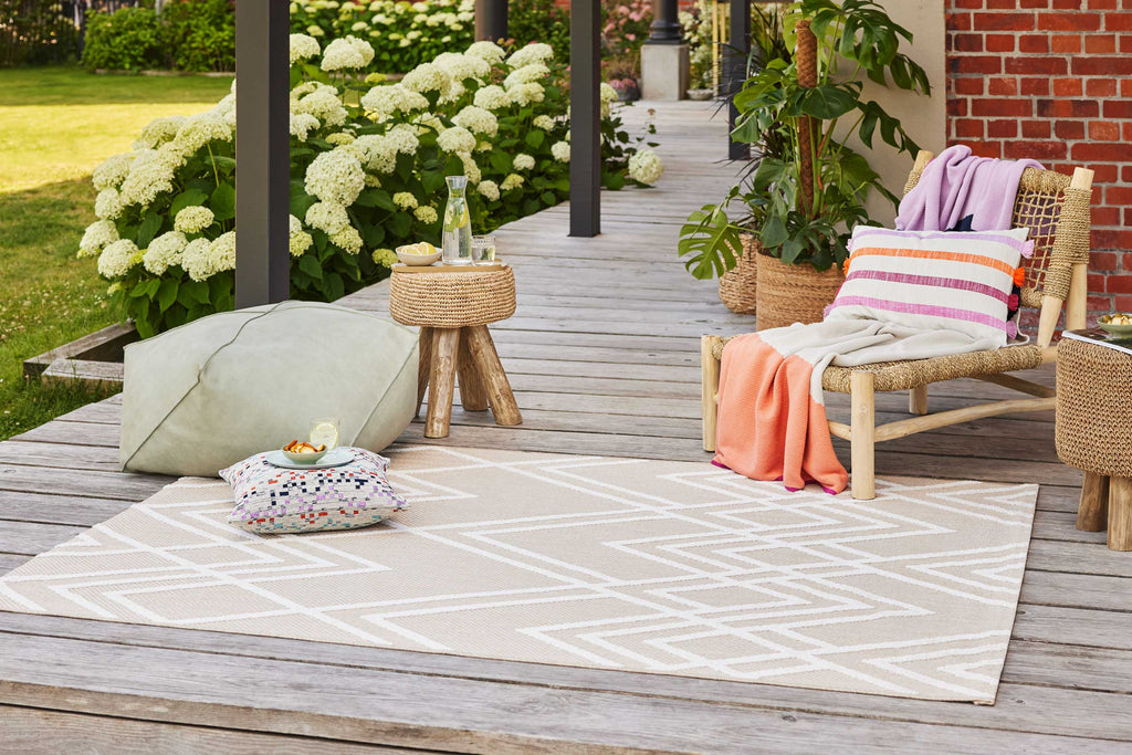 Esprit Teppich In- und Outdoor Beige "Rave"