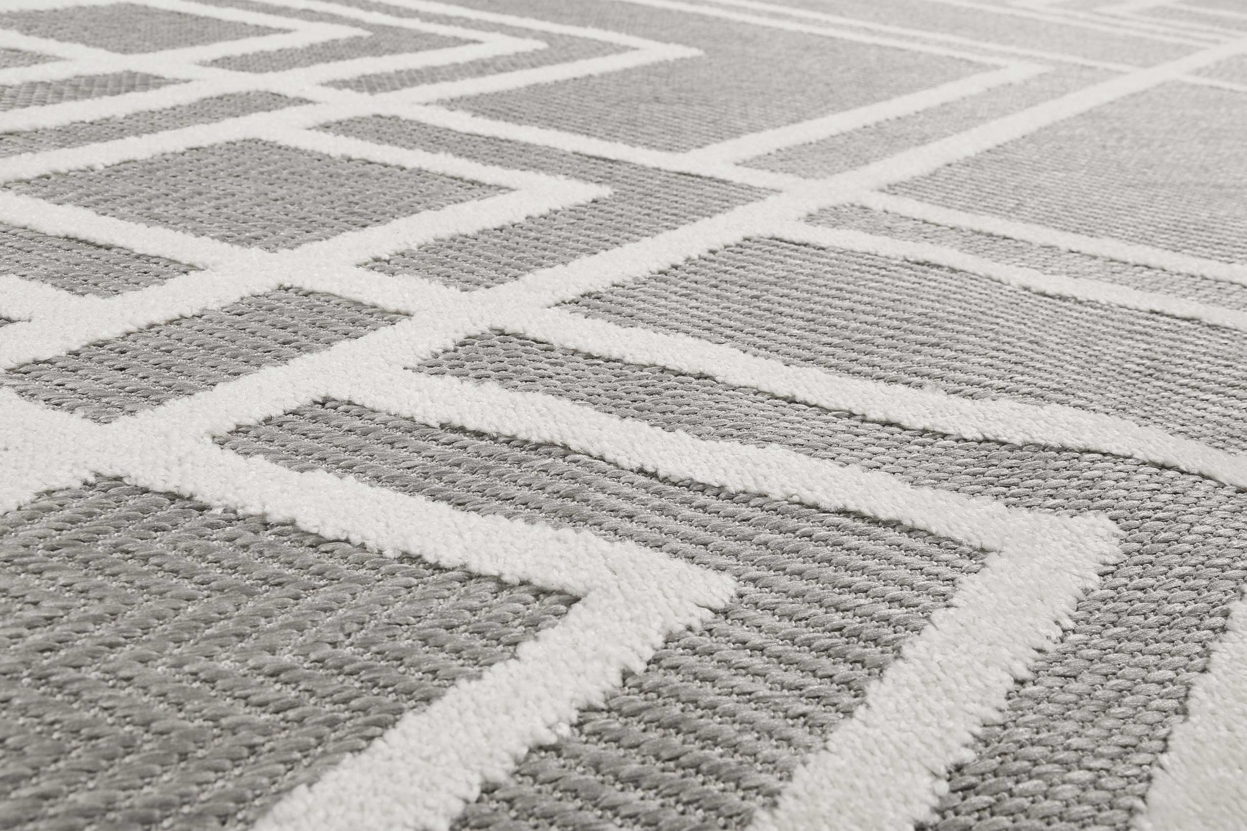 Esprit Teppich In- und Outdoor Grau "Rave"