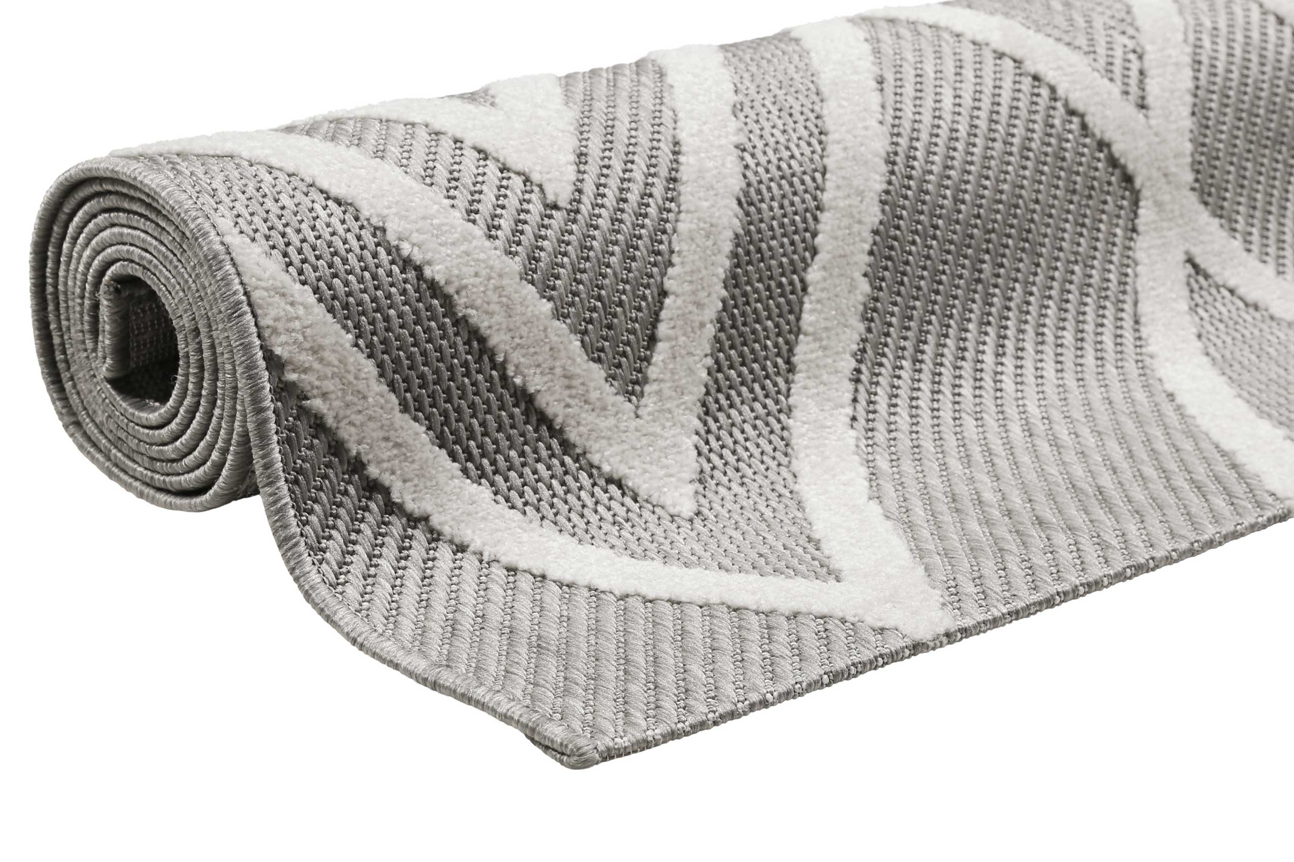 Esprit Teppich In- und Outdoor Grau "Rave"