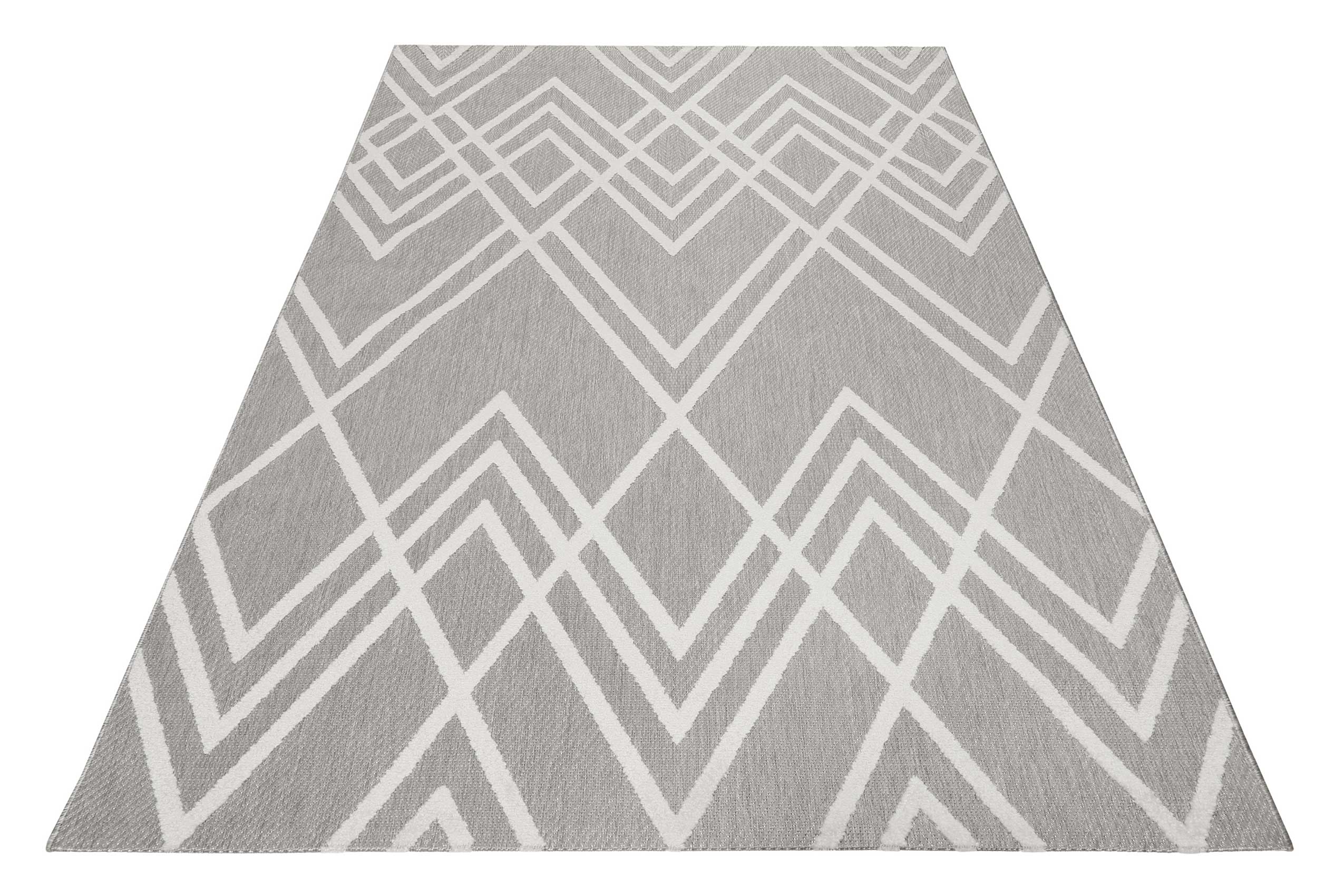 Esprit Teppich In- und Outdoor Grau "Rave"