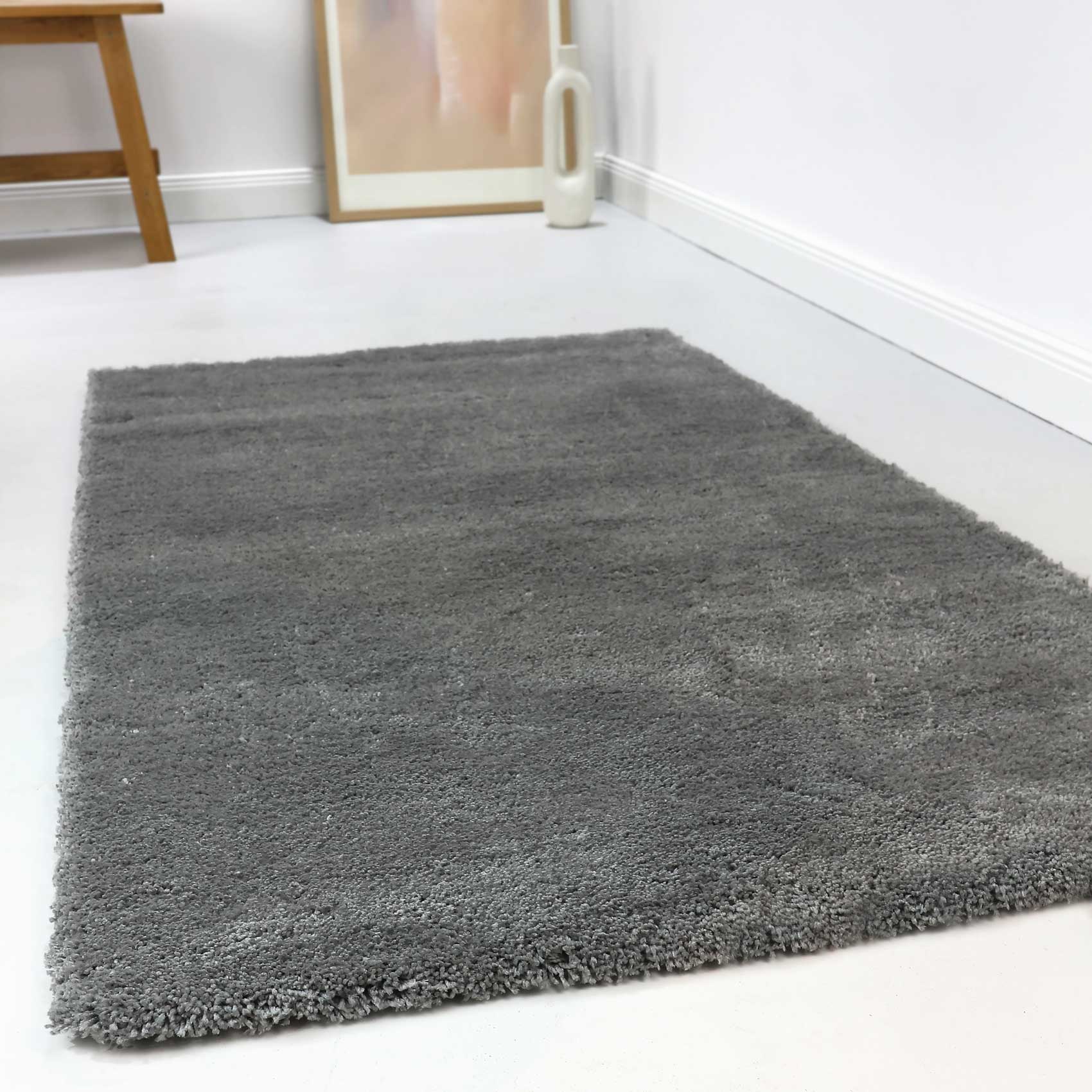 Esprit Teppich Grau Taupe Hochflor "Relaxx"