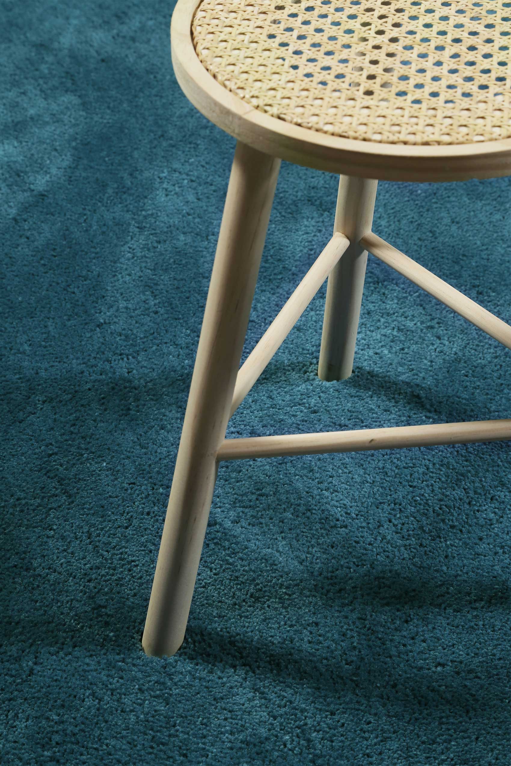 Esprit Teppich Petrol Hochflor "Relaxx"