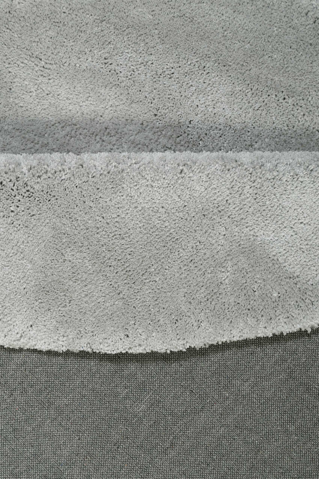 Esprit Teppich Rund Hellgrau Hochflor "Relaxx"