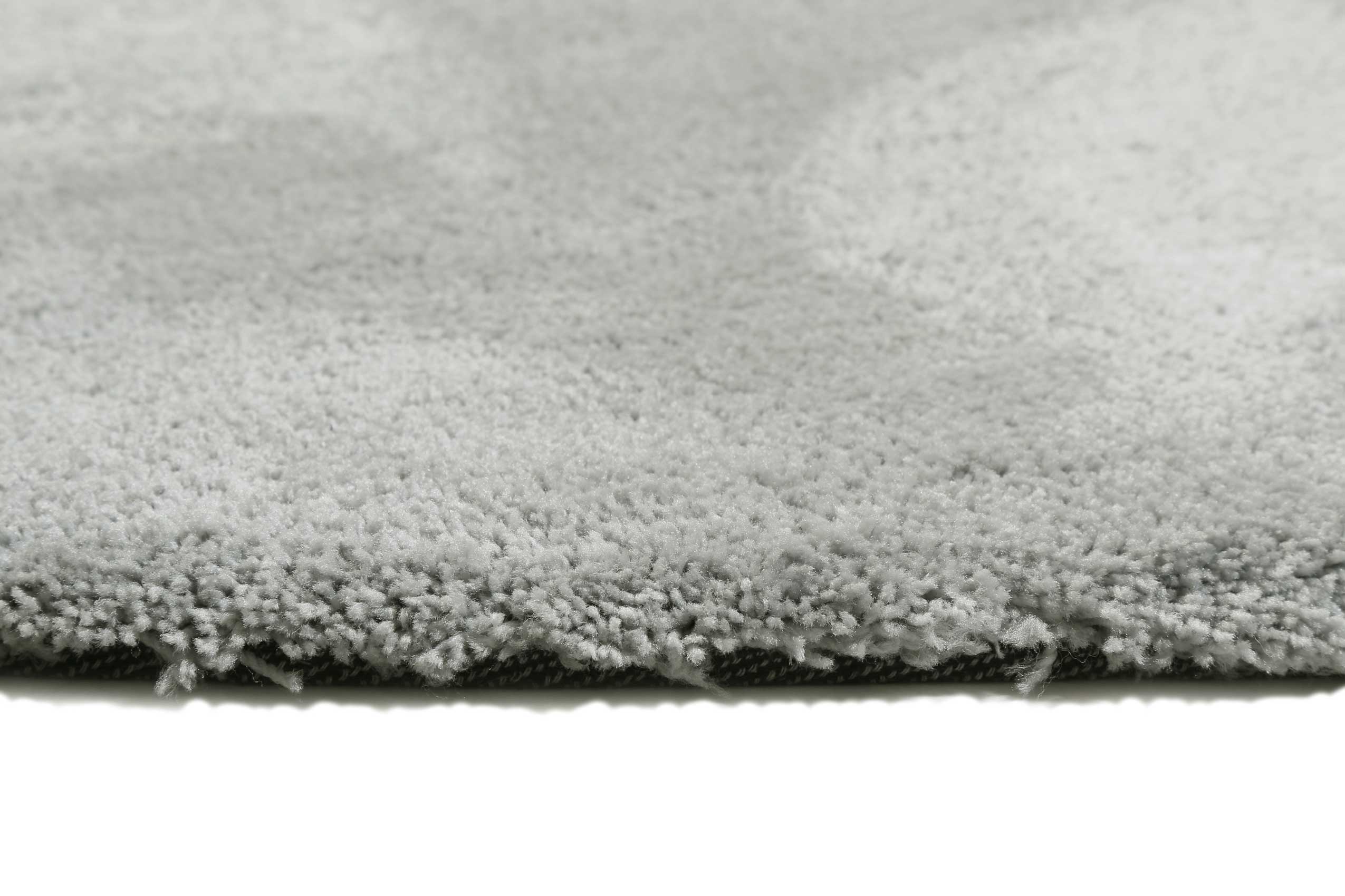 Esprit Teppich Rund Hellgrau Hochflor "Relaxx"