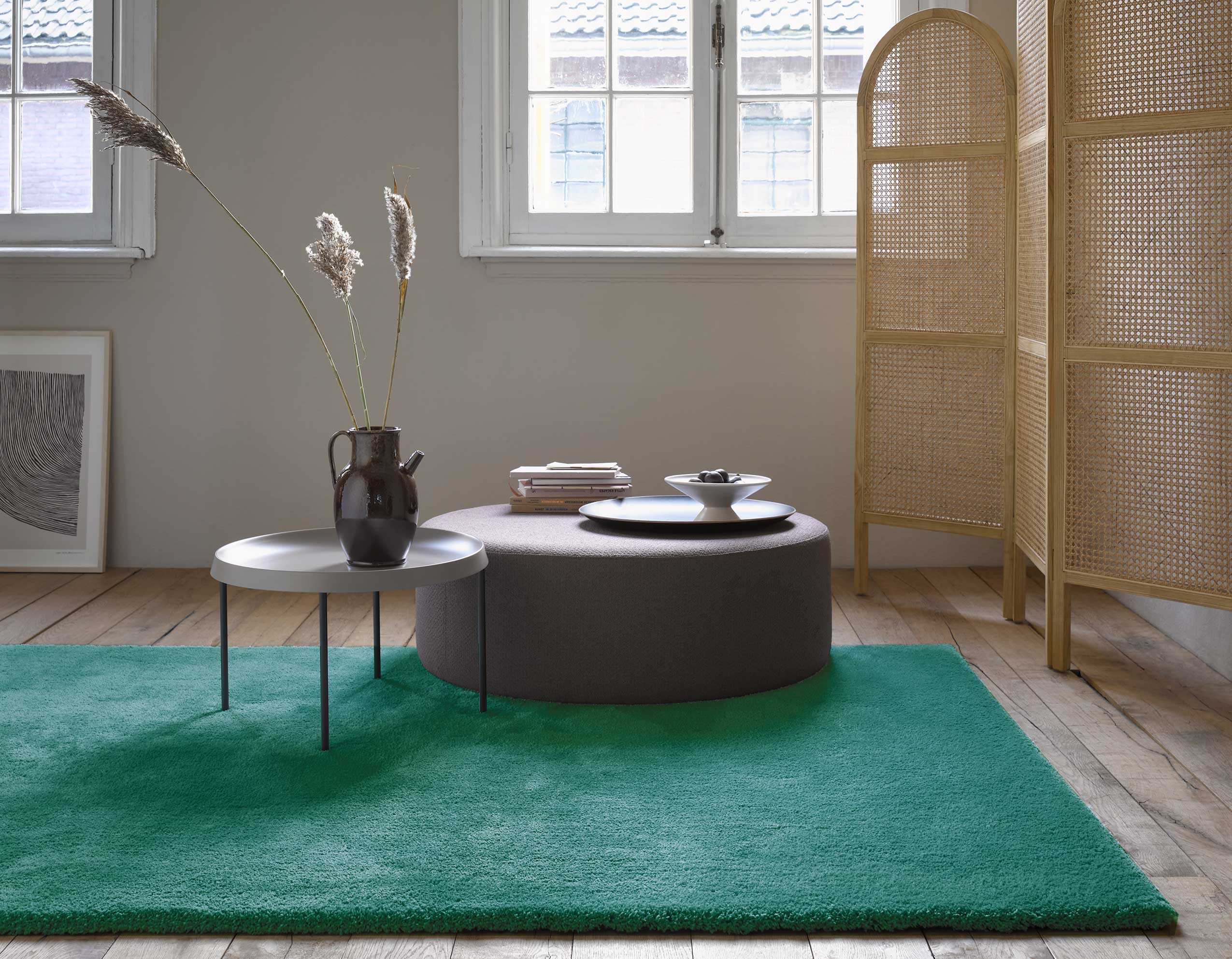 Esprit Teppich Smaragdgrün Hochflor "Relaxx"