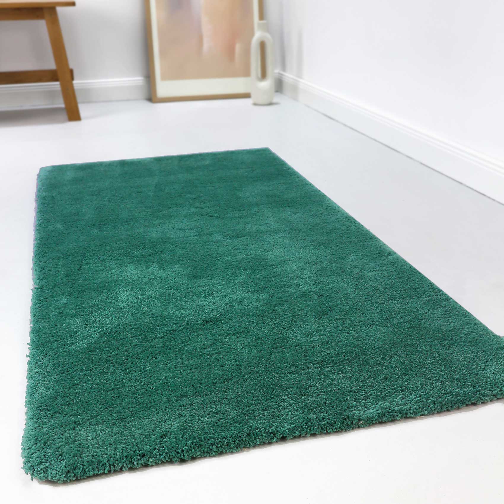 Esprit Teppich Smaragdgrün Hochflor "Relaxx"