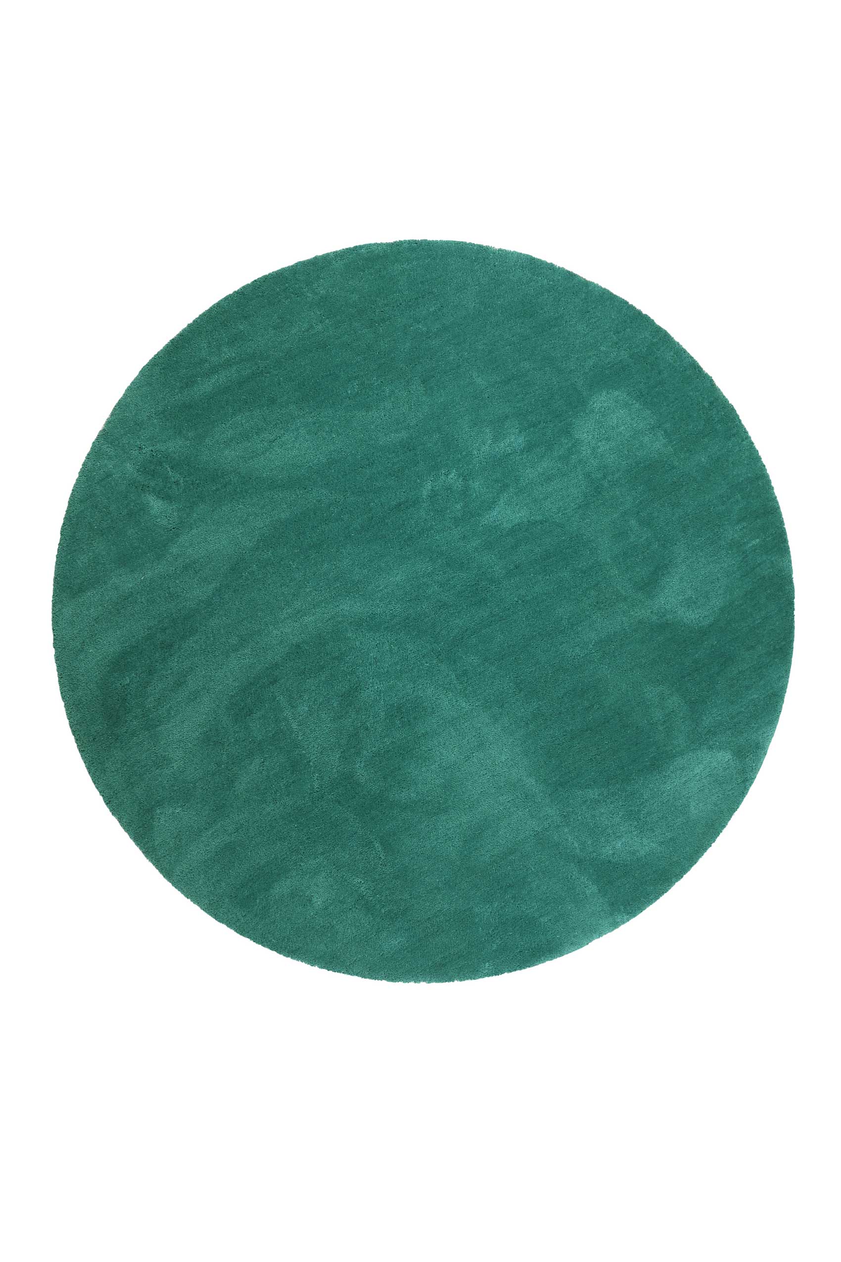 Esprit Teppich Rund Smaragdgrün Hochflor "Relaxx"