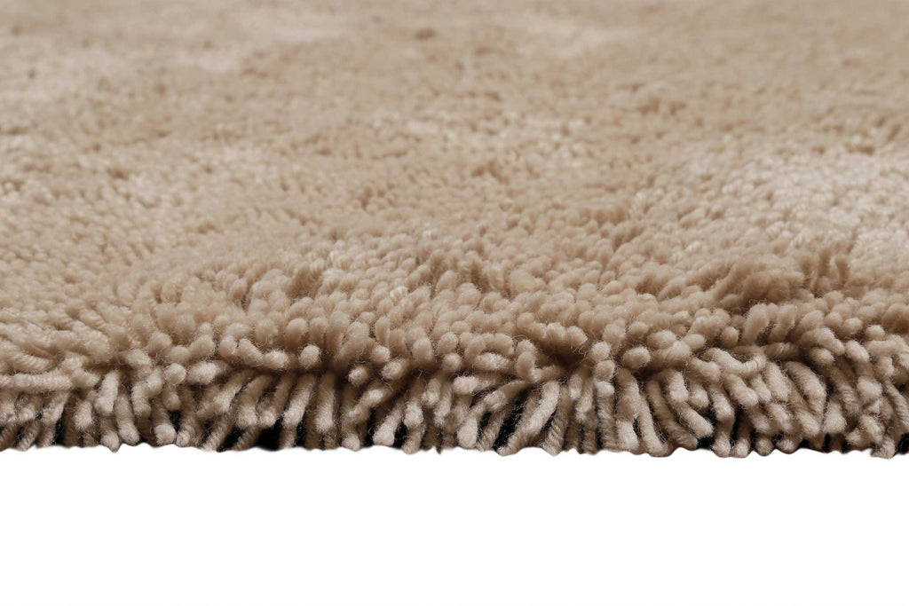 Esprit Wollteppich Shaggy Sand Beige Hochflor "Seattle Shag"