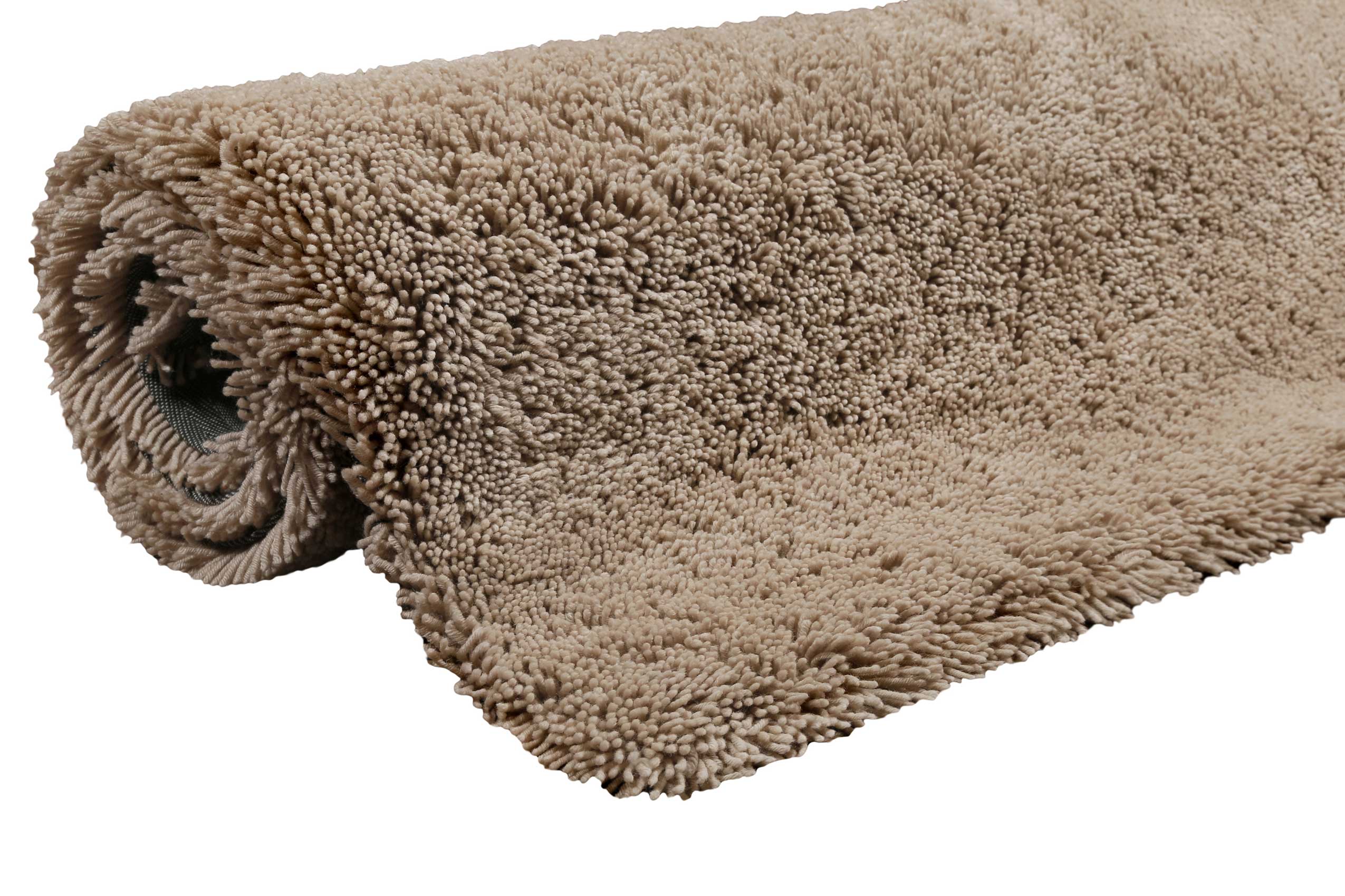 Esprit Wollteppich Shaggy Sand Beige Hochflor "Seattle Shag"