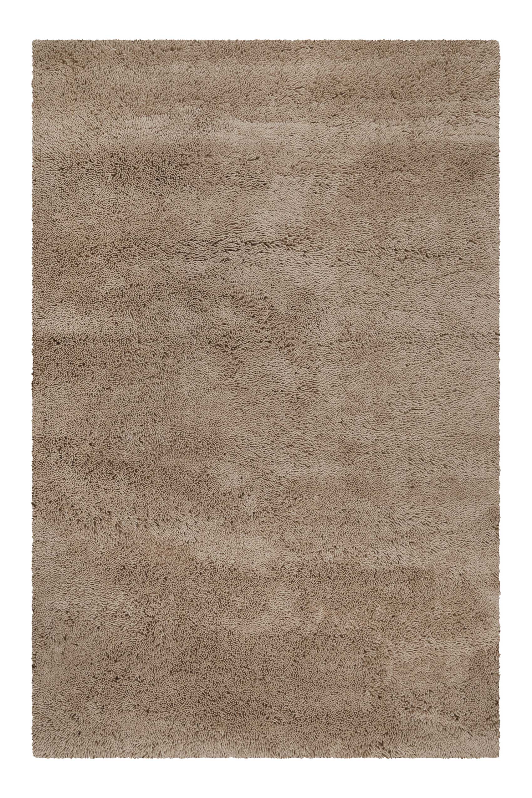 Esprit Wollteppich Shaggy Sand Beige Hochflor "Seattle Shag"