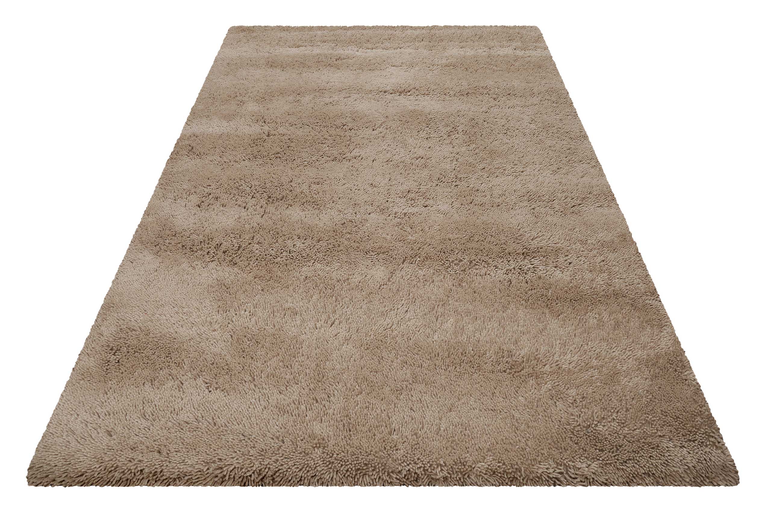 Esprit Wollteppich Shaggy Sand Beige Hochflor "Seattle Shag"