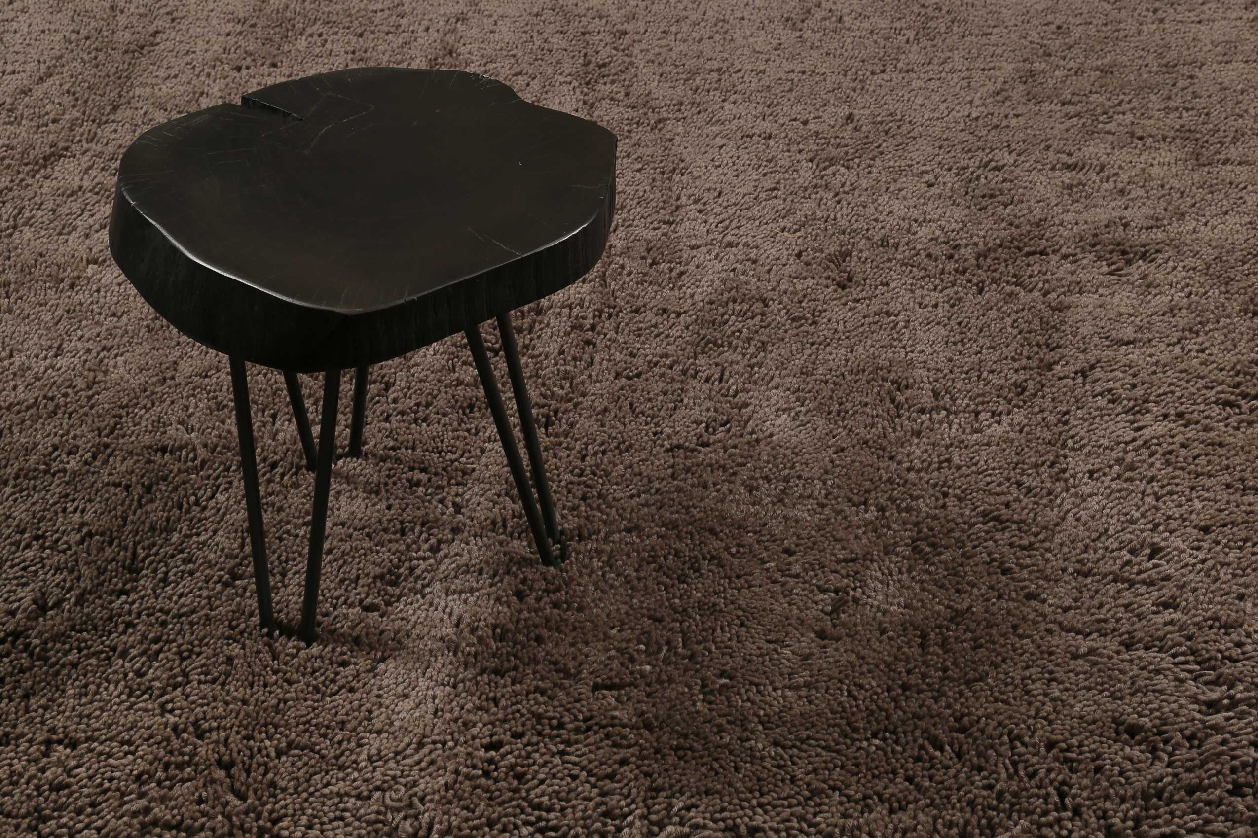 Esprit Wollteppich Shaggy Braun Hochflor "Seattle Shag"