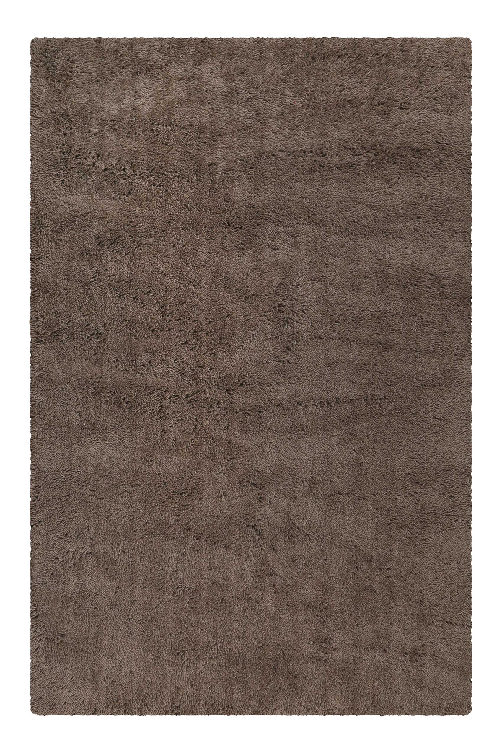 Esprit Wollteppich Shaggy Braun Hochflor "Seattle Shag"