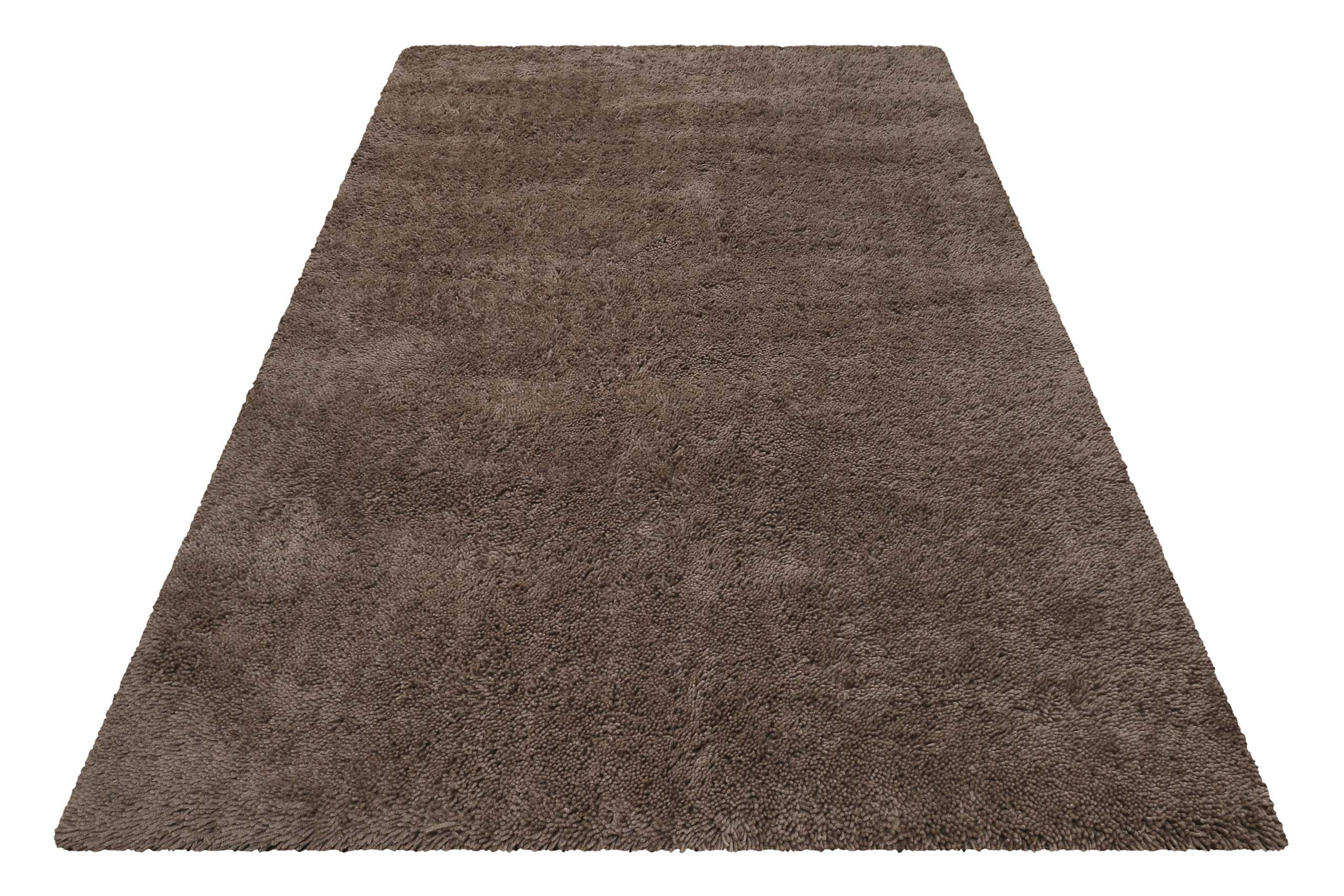 Esprit Wollteppich Shaggy Braun Hochflor "Seattle Shag"