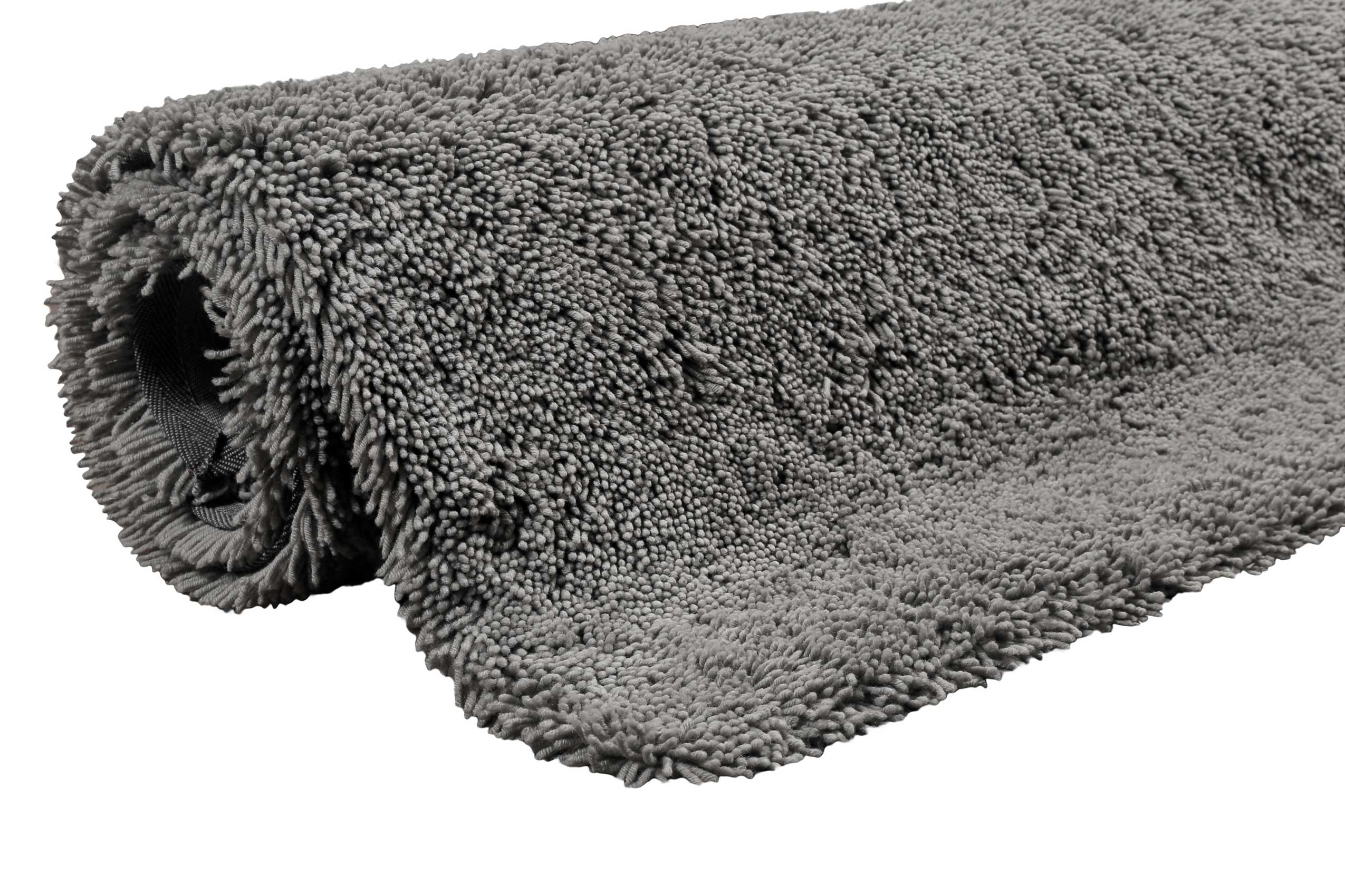 Esprit Wollteppich Shaggy Hellgrau Hochflor "Seattle Shag"
