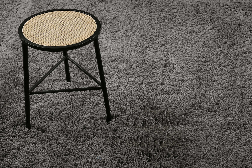 Esprit Wollteppich Shaggy Grau Hochflor "Seattle Shag"