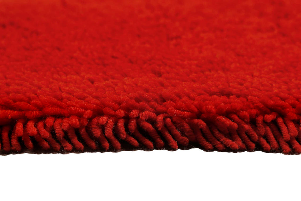 Esprit Wollteppich Shaggy Rot Hochflor "Seattle Shag"
