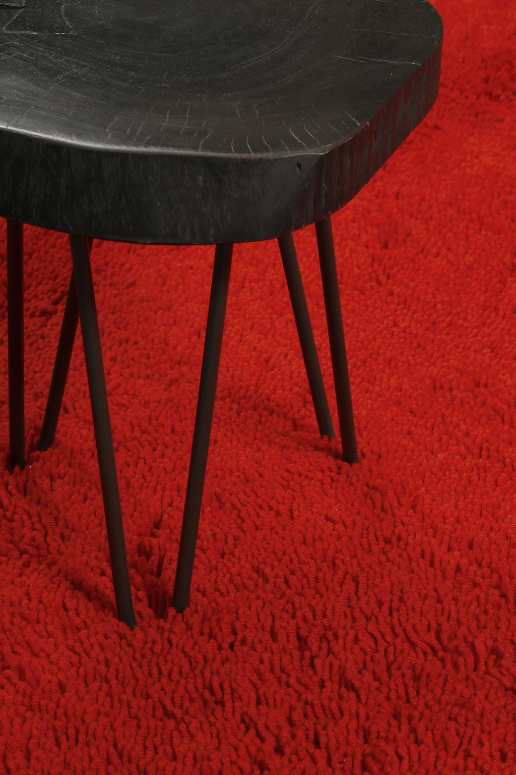 Esprit Wollteppich Shaggy Rot Hochflor "Seattle Shag"