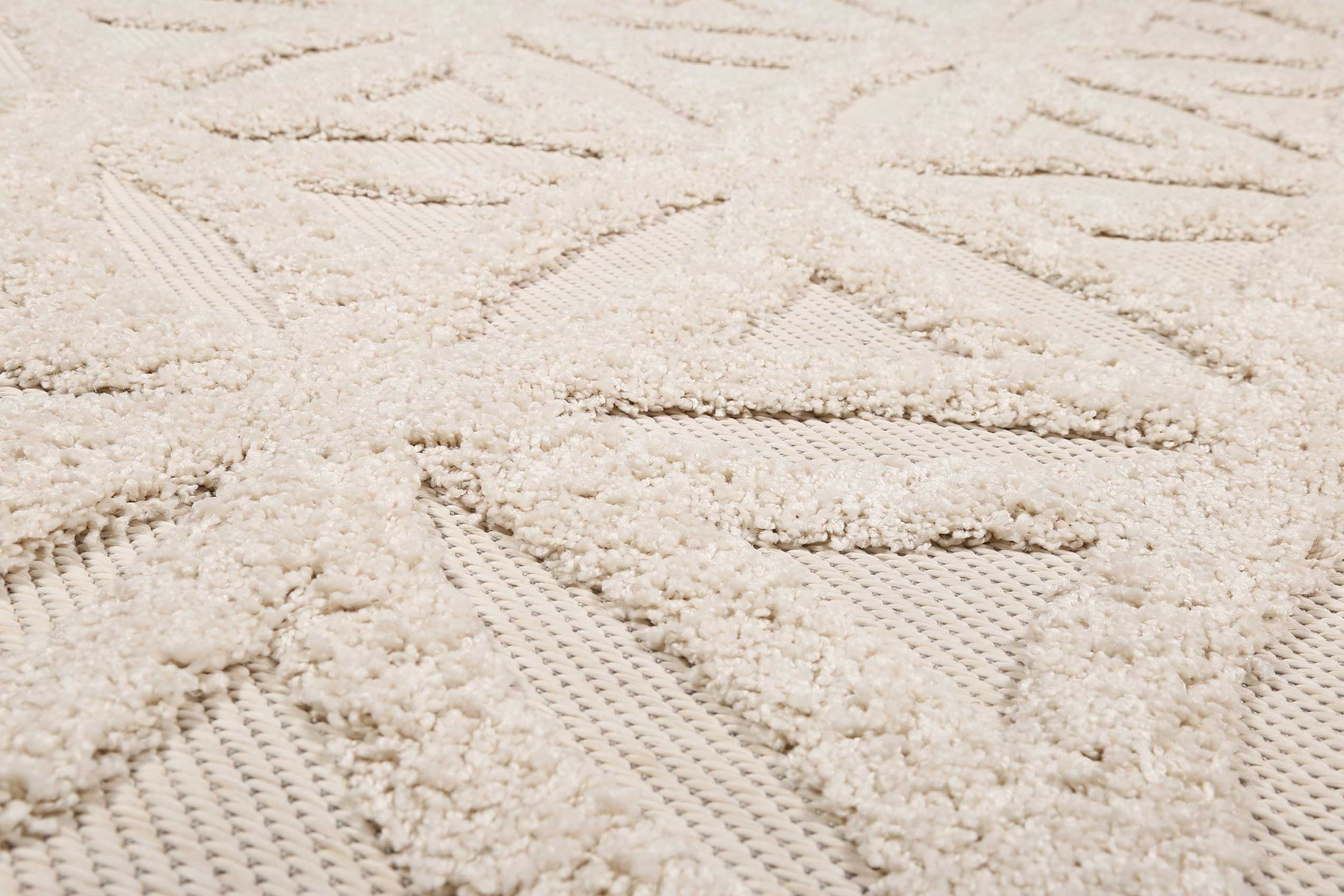 Esprit Teppich In- und Outdoor Creme Beige "Shake"