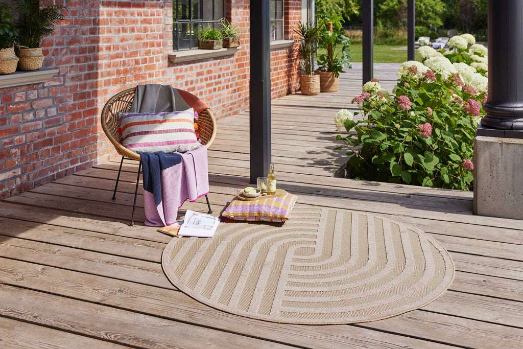 Esprit Teppich In- und Outdoor Beige Sand "Spirit"