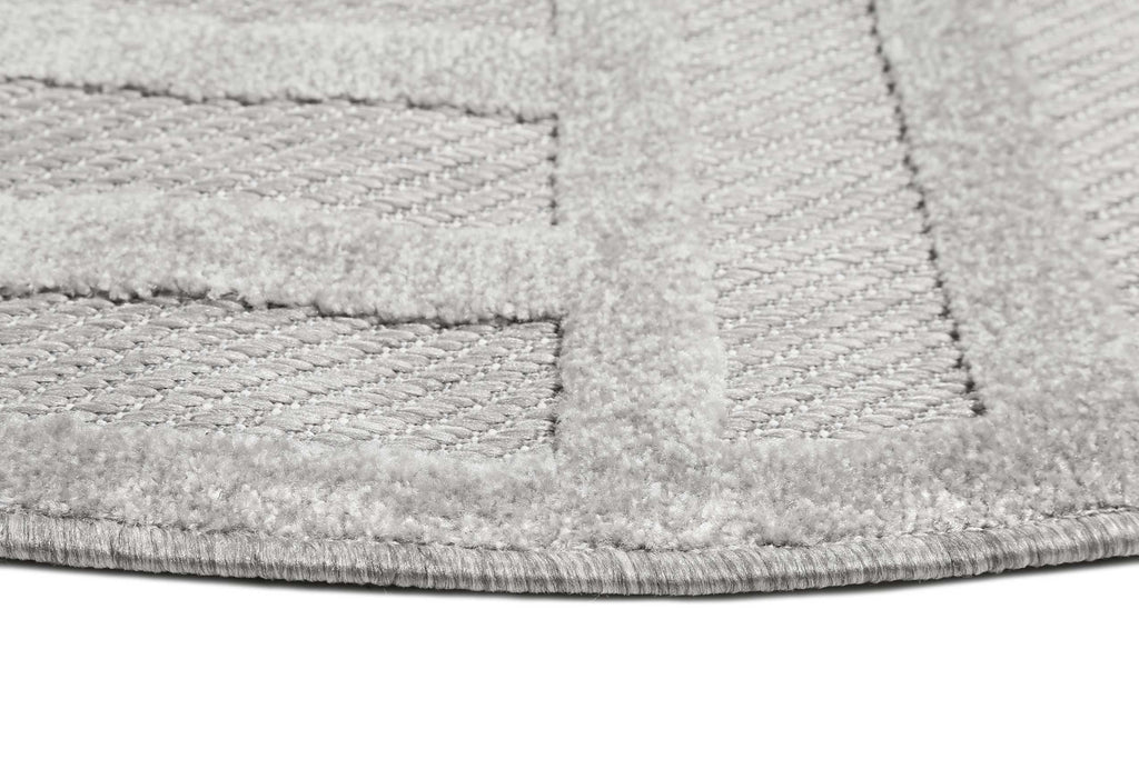 Esprit Teppich In- und Outdoor Grau Silber "Spirit"