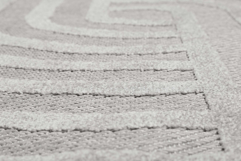 Esprit Teppich In- und Outdoor Grau Silber "Spirit"