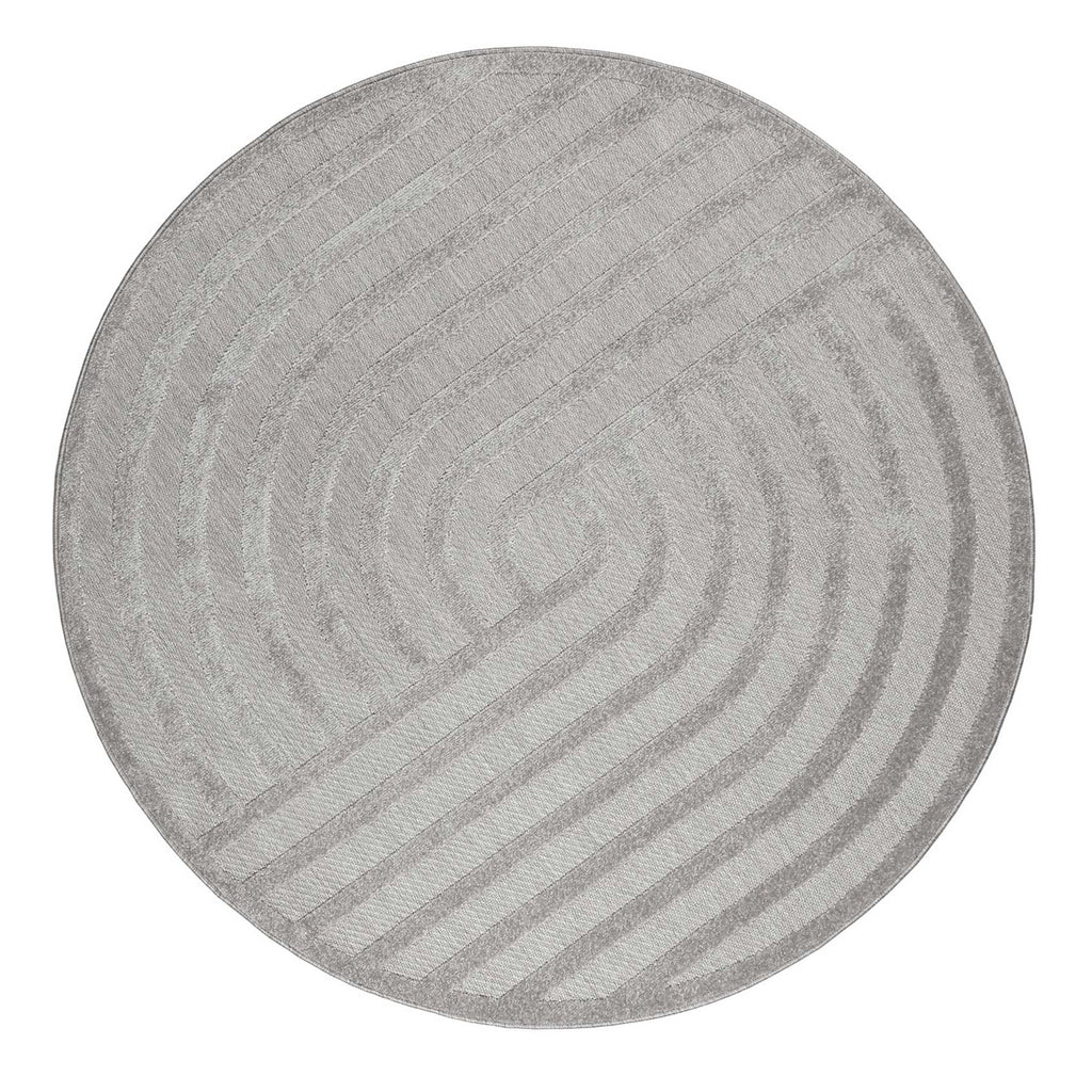 Esprit Teppich In- und Outdoor Grau Silber "Spirit"