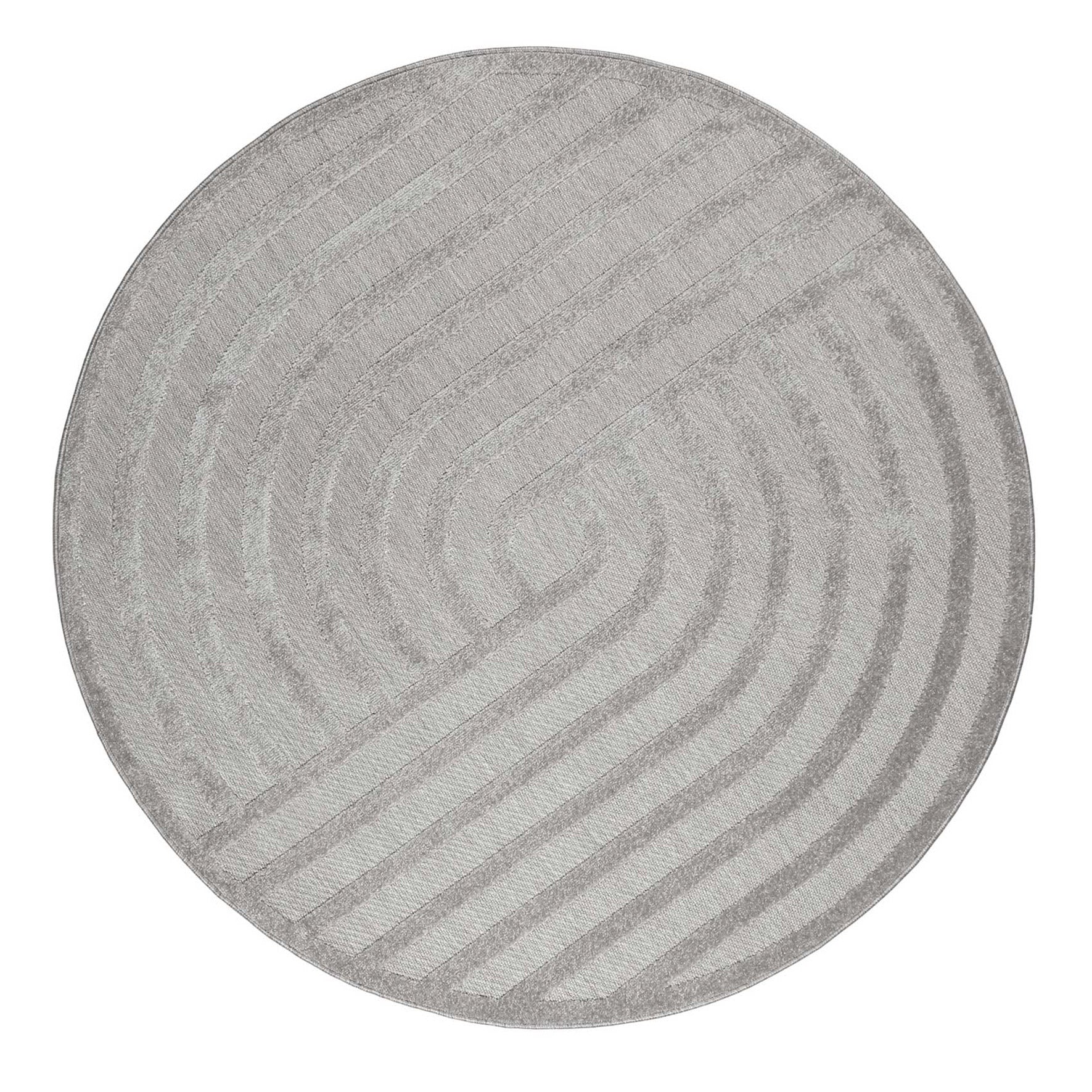Esprit Teppich In- und Outdoor Grau Silber "Spirit"
