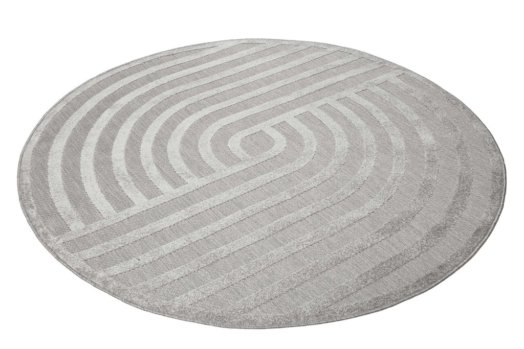 Esprit Teppich In- und Outdoor Grau Silber "Spirit"