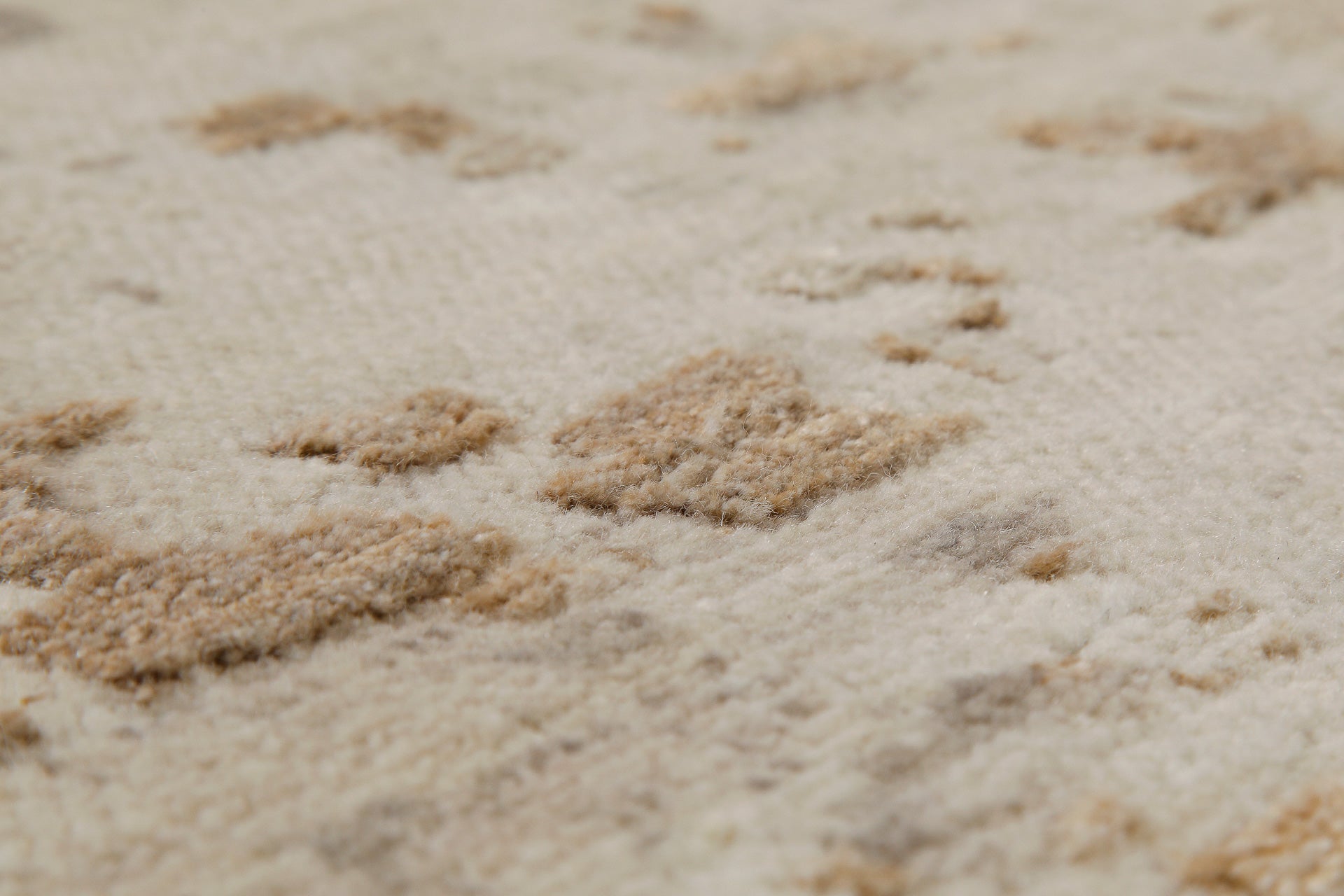 Esprit Kurzflor Teppich Beige aus Wolle "Upper East Side"