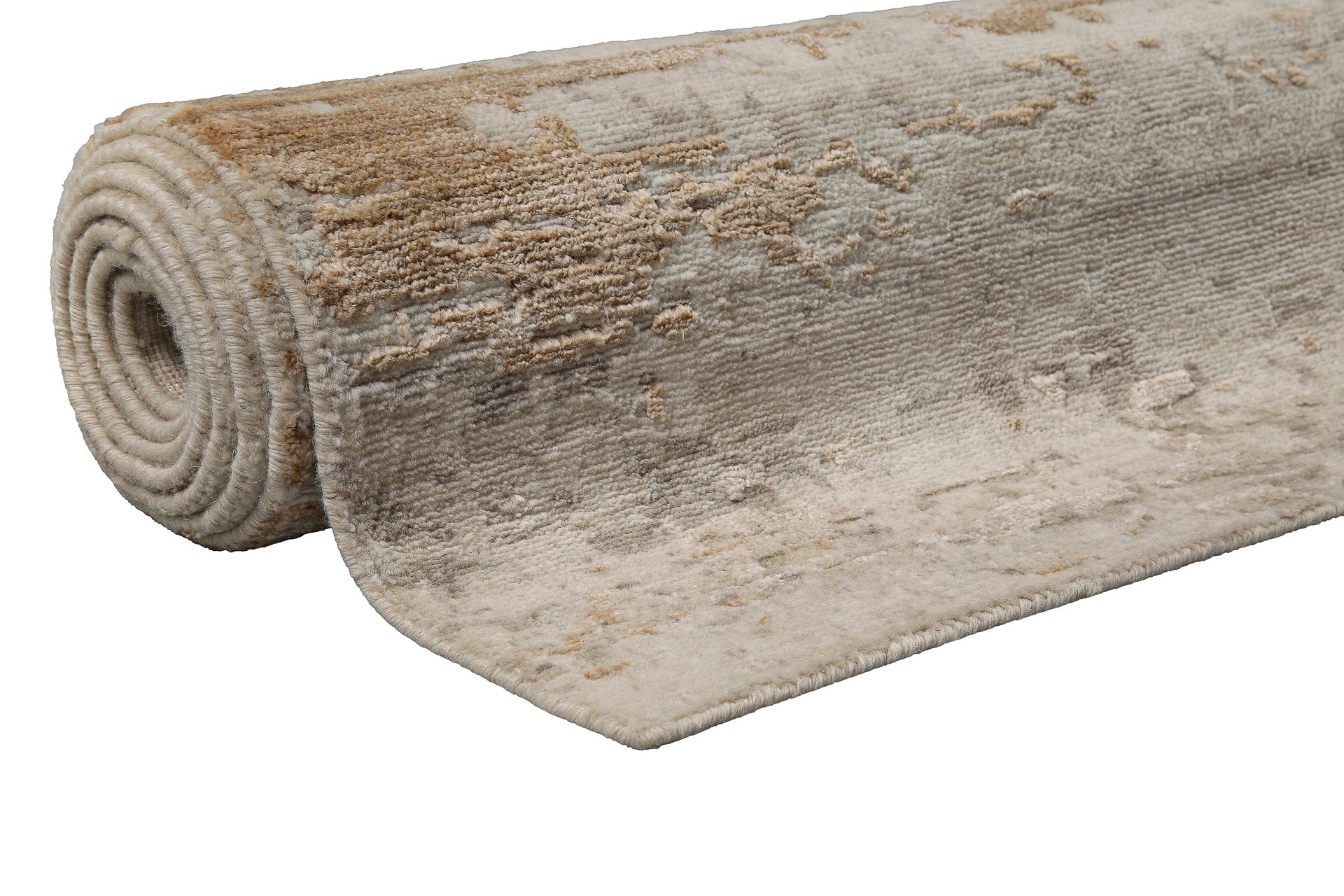 Esprit Kurzflor Teppich Beige aus Wolle "Upper East Side"