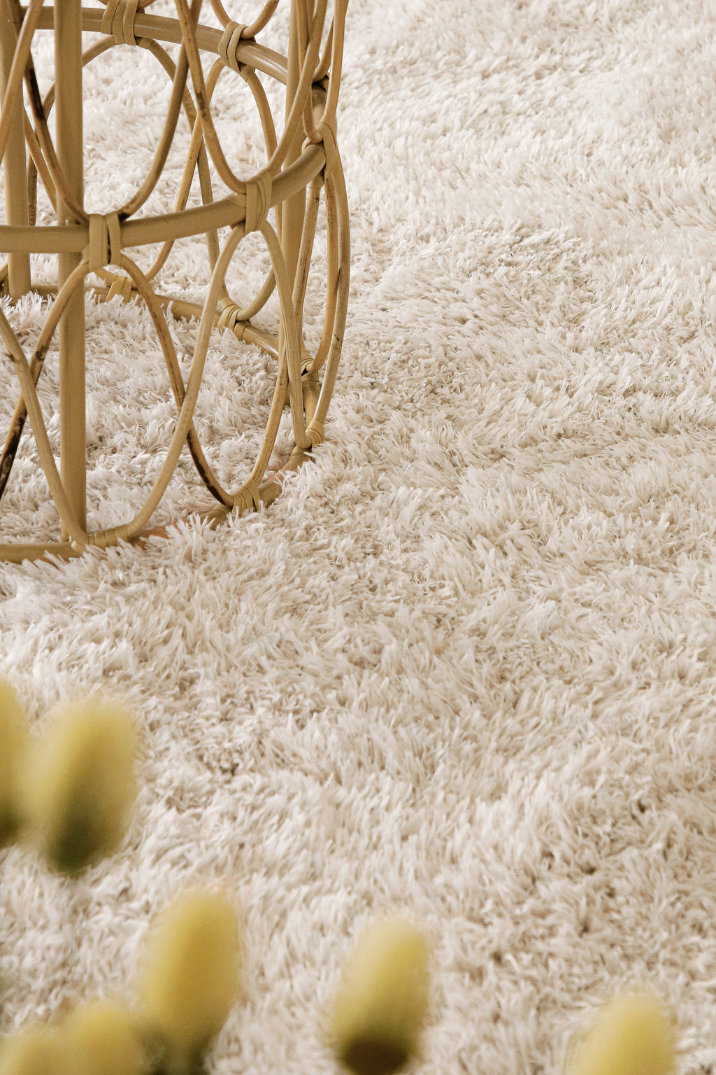 Esprit Teppich Rund Creme Beige weich soft & nachhaltig "Yogi"