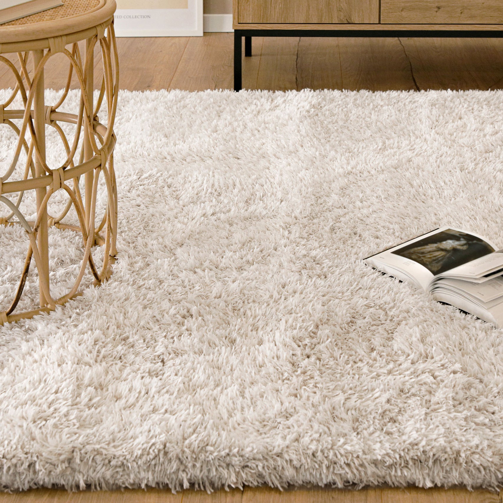 Esprit Teppich Creme Beige weich & soft & nachhaltig "Yogi"