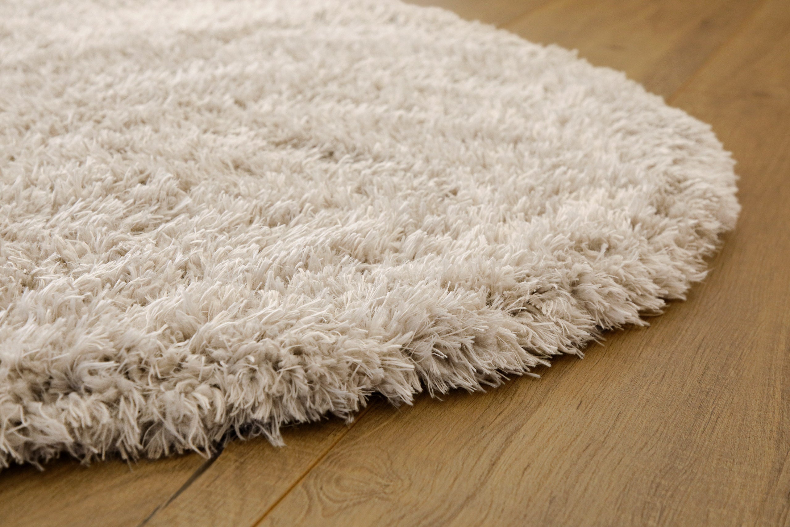 Esprit Teppich Rund Creme Beige weich soft & nachhaltig "Yogi"