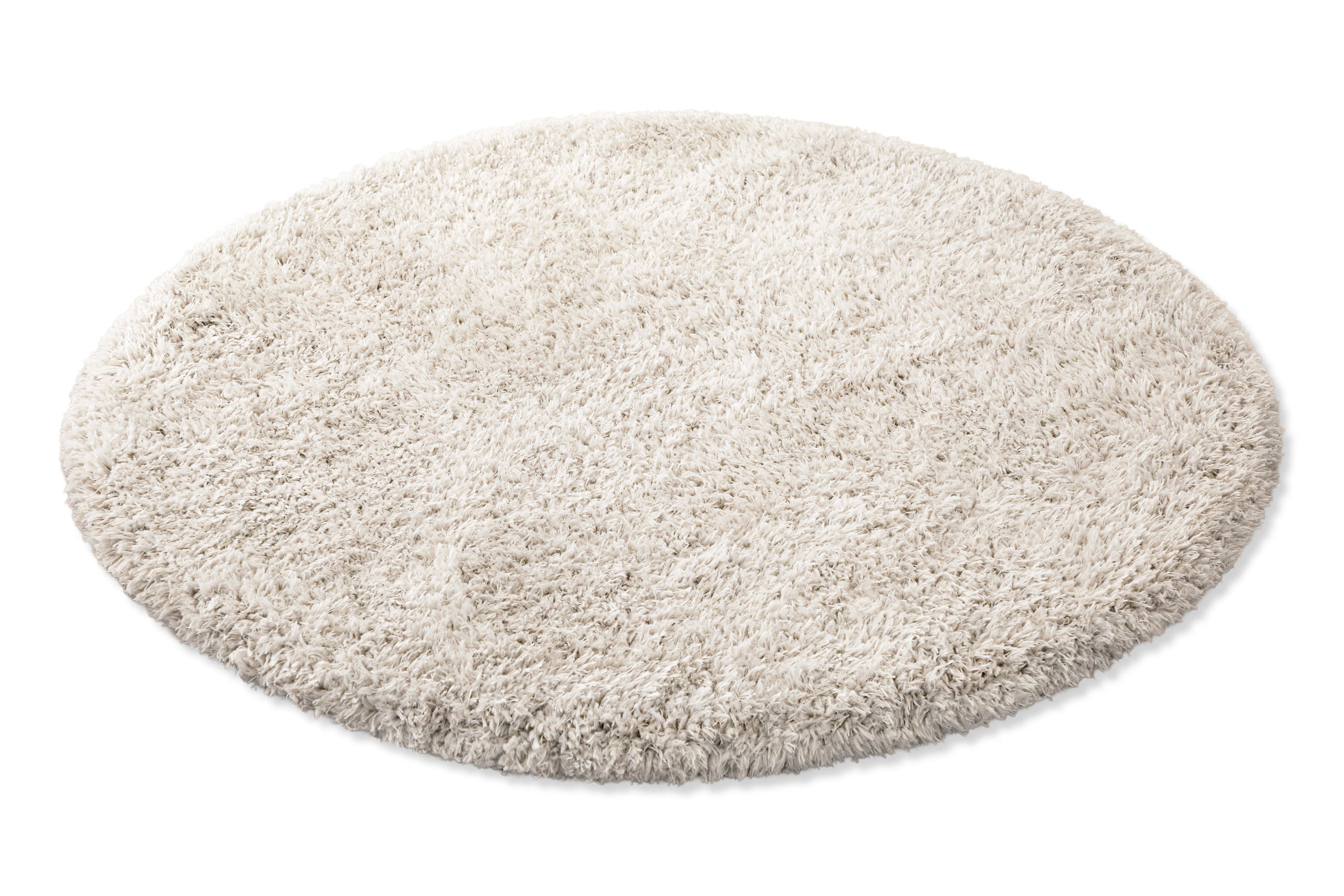 Esprit Teppich Rund Creme Beige weich soft & nachhaltig "Yogi"