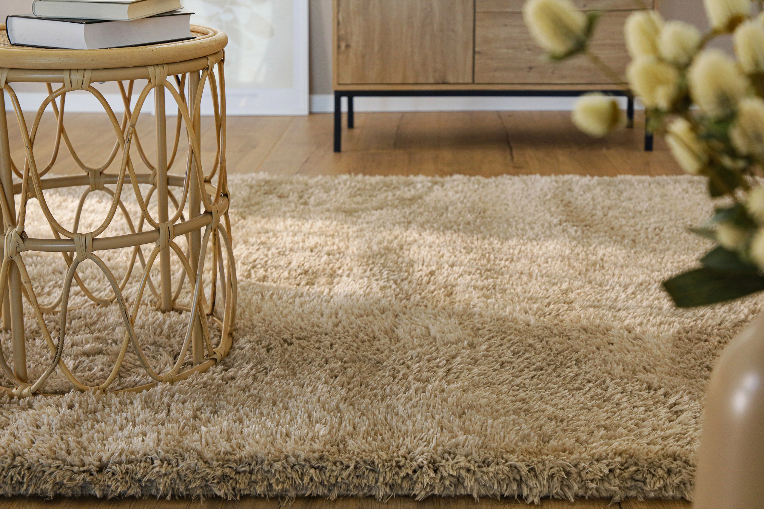 Esprit Teppich Beige Sand weich & soft & nachhaltig "Yogi"